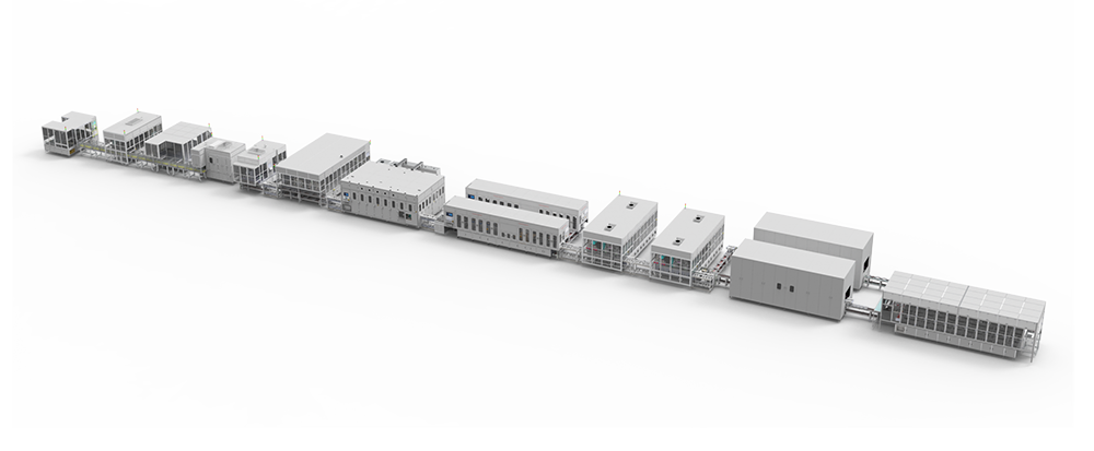 全自動(dòng)方形電池電芯裝配線(xiàn)